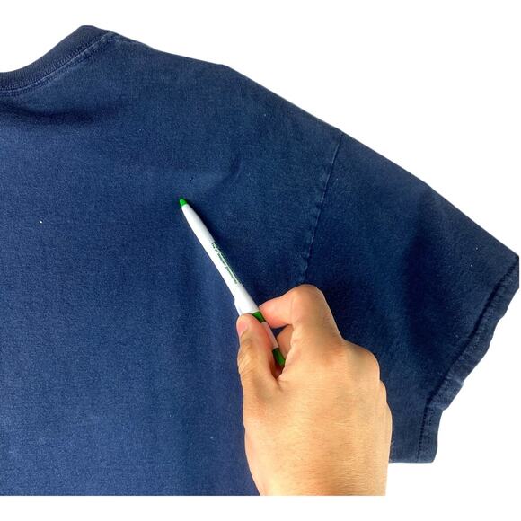 Vtg Fruit Of the Loom Mens Xl Eagle American Flag USA Patriotic T-Shirt Read - Picture 10 of 11